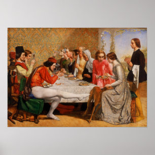 Millais - Isabella Poster
