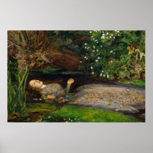 Millais Ophelia CC0008 Poster