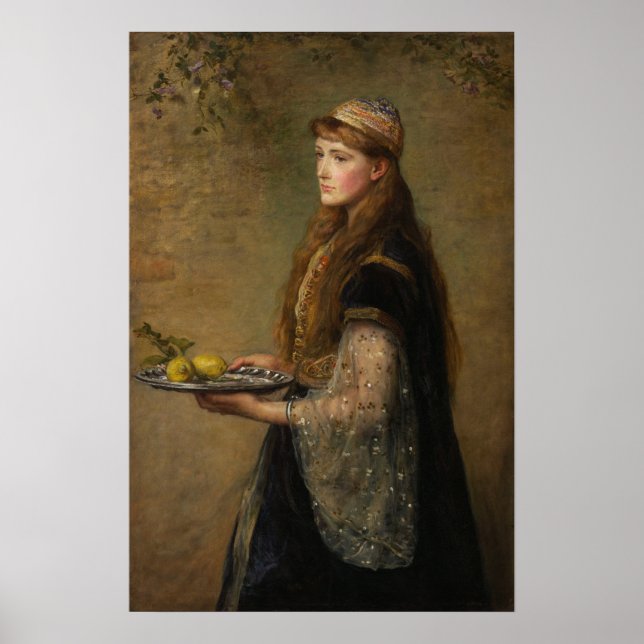 Millais - The Captive Poster (Front)