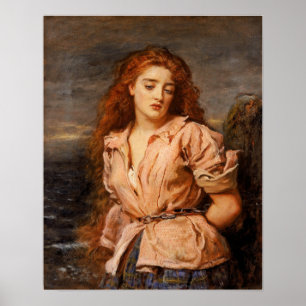 Millais - The Martyr Of The Solway 1871 Poster