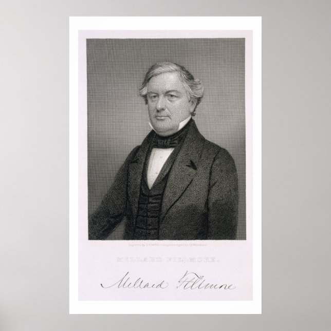 Millard Fillmore, engraved by Thomas B. Welch (181 Poster (Front)