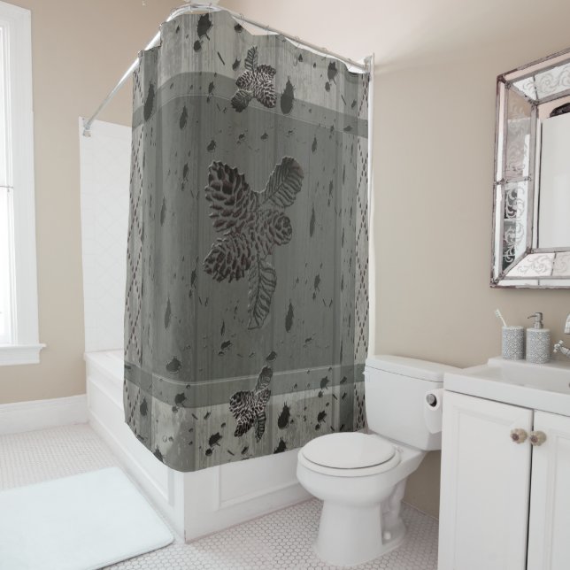 Millbrook Dawn  Shower Curtain (In Situ)