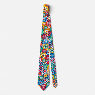 Mille Fiori Patterned Neck Tie