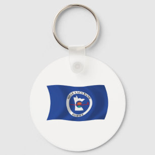 Mille Lacs Band Reservation Flag Keychain