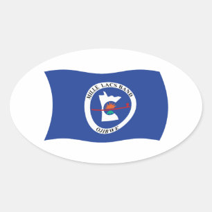 Mille Lacs Band Reservation Flag Sticker