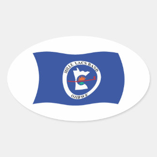 Mille Lacs Band Reservation Flag Sticker