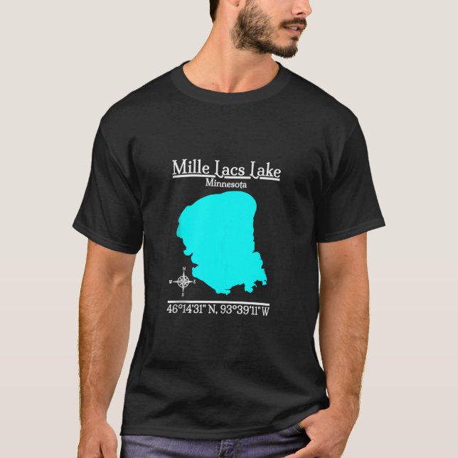 Mille Lacs Lake Minnesota Tank Top (Front)