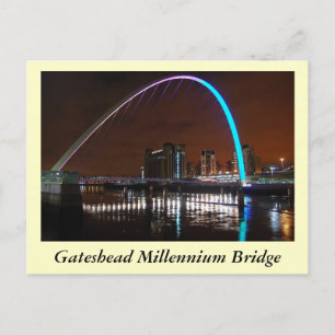 Millenium Bridge, Gateshead Postcard