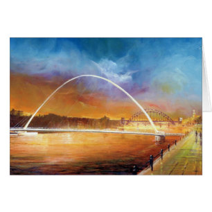 Millenium Bridge, Newcastle upon Tyne Card