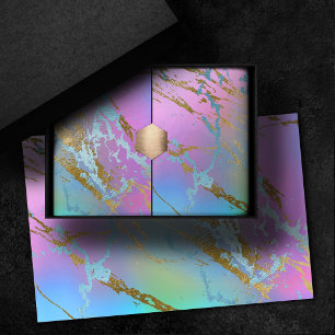 Millennial Marble   Playful Rainbow Pastel Ombre Tissue Paper