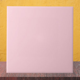 Millennial Pink Solid Color Tile