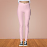 Millennial Pink Solid Colour  Leggings<br><div class="desc">Millennial Pink Solid Colour</div>