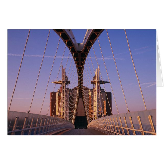 Millennium Bridge, Lowry Centre, Salford (Front Horizontal)