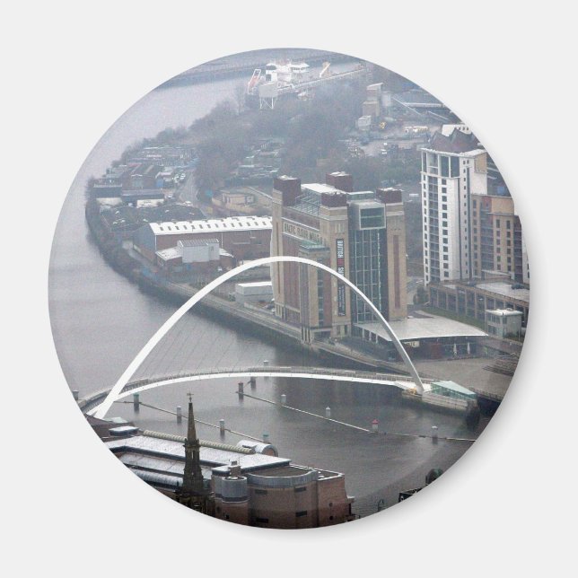 Millennium Bridge Newcastle upon Tyne Magnet (Front)