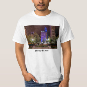 Millennium Park Spring Season Night T-shirt