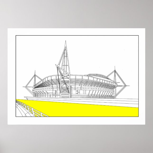 Millennium Stadium Poster (Front)