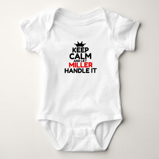 MILLER BABY BODYSUIT (Front)