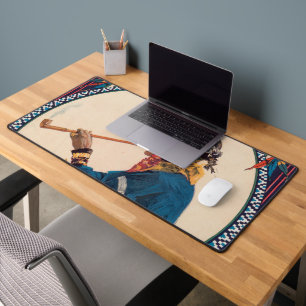 Miller Bros. 101 Ranch, Wild West Circus Poster Desk Mat