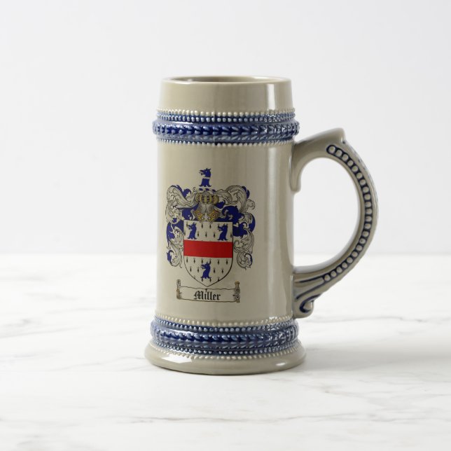 Miller Coat of Arms Stein (English) (Right)