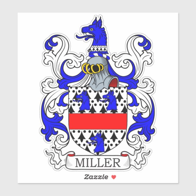 Miller Family Crest (Sheet)