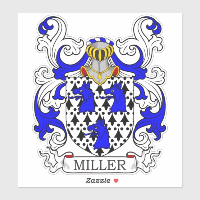 Miller Family Crest (Sheet)