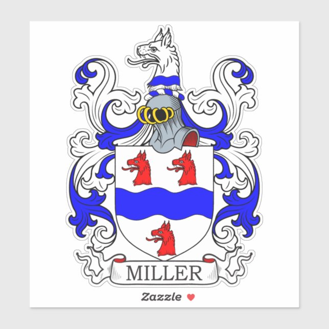 Miller Family Crest (Sheet)