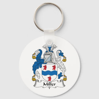 Miller Family Crest Key Ring