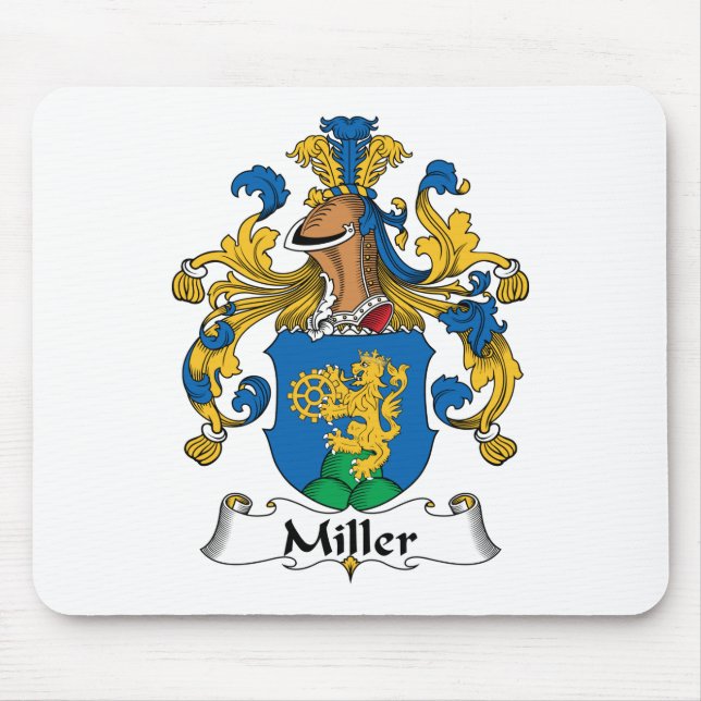 Miller Family Crest Mouse Pad (Front)