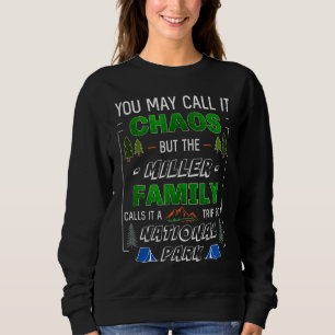 Miller Family National Park Vacation Trip Matching Sweatshirt