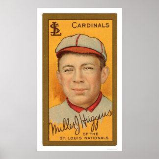 Miller Huggins Cardinals Baseball 1911 Poster