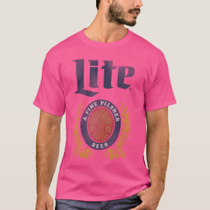 Miller Lite A Fine Pilsner Vintage Beer Label gift T-Shirt