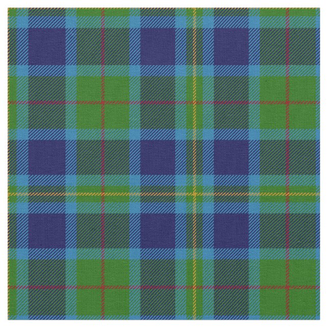 Miller Tartan Print Fabric (Close Up)