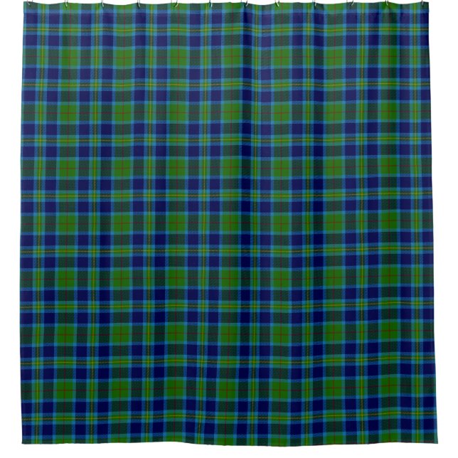 Miller Tartan Shower Curtain (Front)