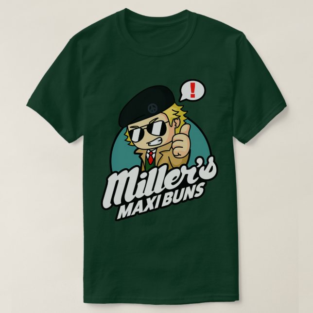Millers Maxi Buns  T-Shirt (Design Front)