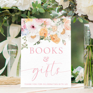 Millie Floral Books and Gifts Sign