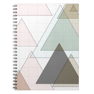 millimeter paper triangle graph paper spiral notebook