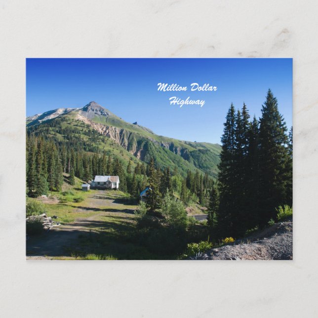 Million Dollar Highway Postcard (Front)