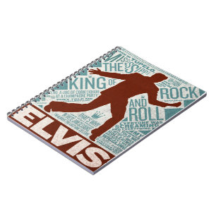 Million Dollar Quartet Elvis Type Spiral Notebook