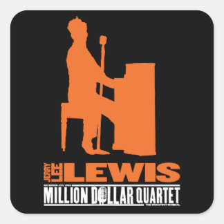 Million Dollar Quartet Lewis Square Sticker