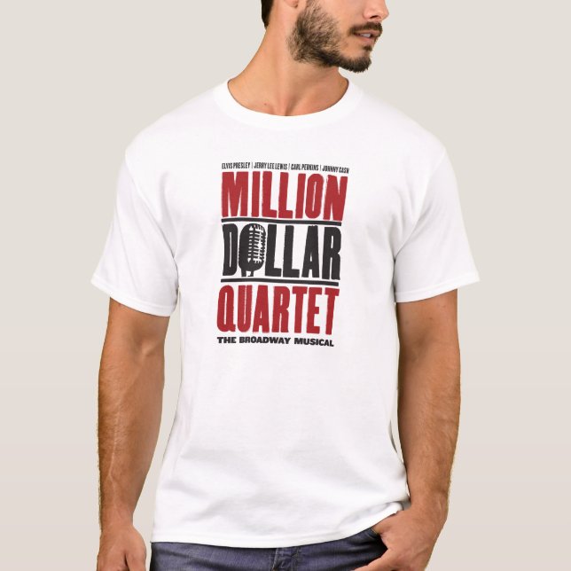 Million Dollar Quartet Logo T-Shirt (Front)