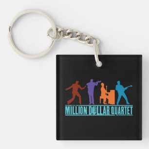 Million Dollar Quartet On Stage Key Ring