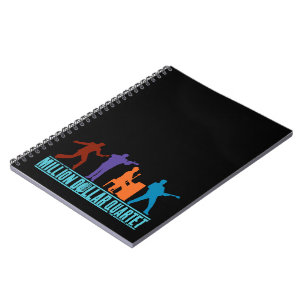 Million Dollar Quartet On Stage Spiral Notebook