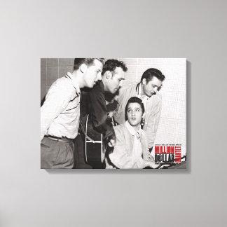 Million Dollar Quartet Photo Canvas Print