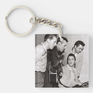 Million Dollar Quartet Photo Key Ring
