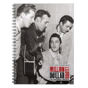 Million Dollar Quartet Photo Spiral Notebook