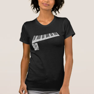 Million Dollar Quartet Piano - White T-Shirt