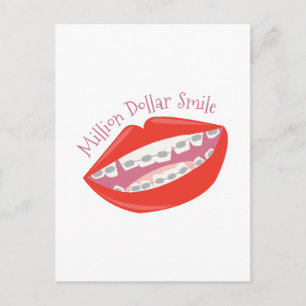 Million Dollar Smile Postcard