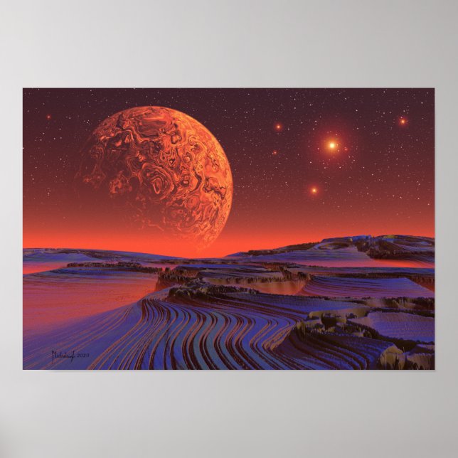 Million light years away poster (Front)