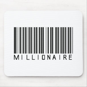 Millionaire Bar Code Mouse Pad