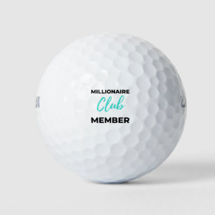 Millionaire Club Member 2 Golf Balls
